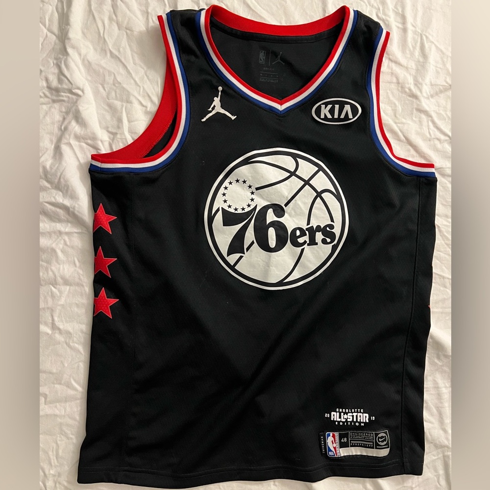 Jordan Joel Embiid NBA All star jersey men large